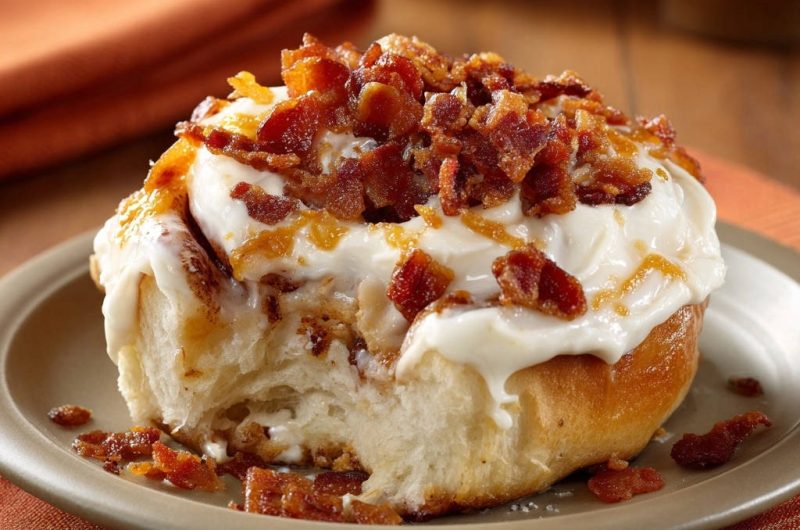 Bacon Cinnamon Rolls