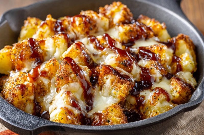BBQ Loaded Tater Tots