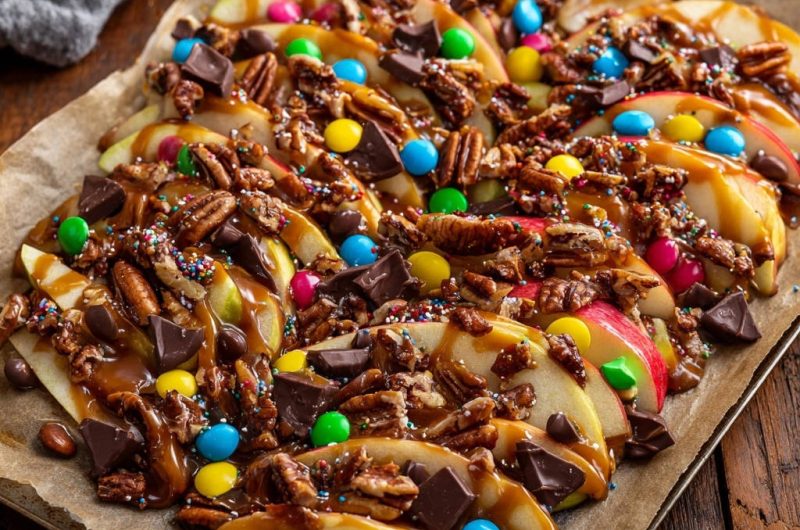 Caramel Apple Nachos