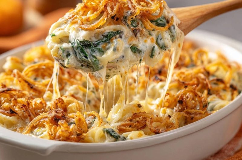 Spinach Noodle Casserole