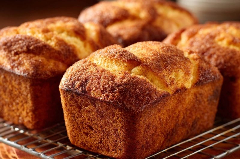 Cinnamon Sugar Loaves