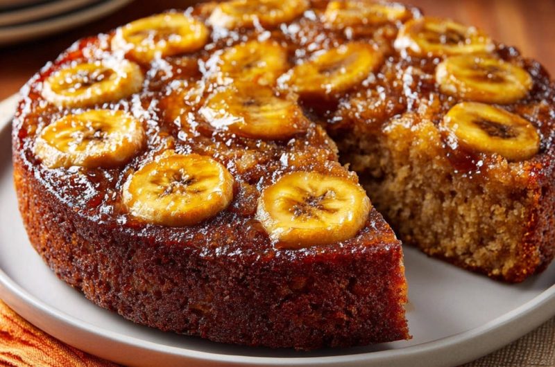 Banana Upside-Down Cake