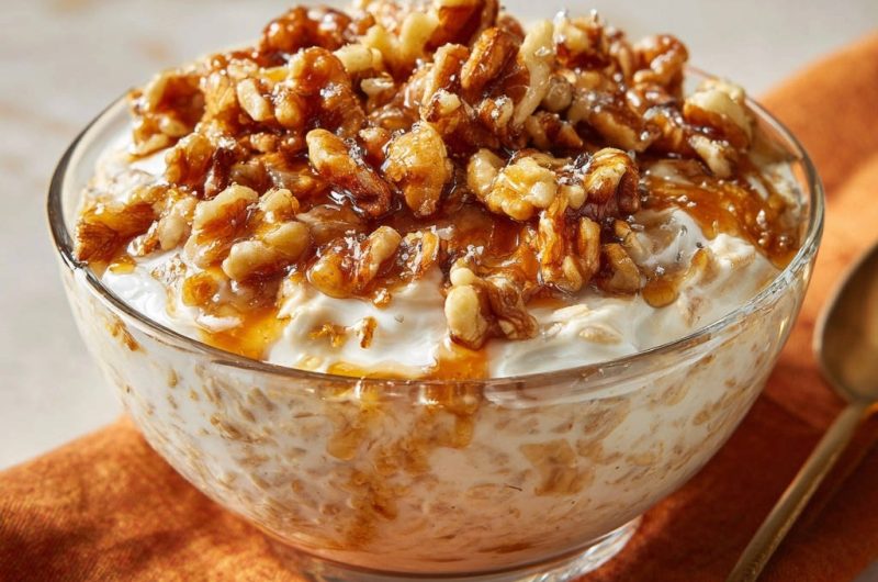 Maple Walnut Overnight Oats