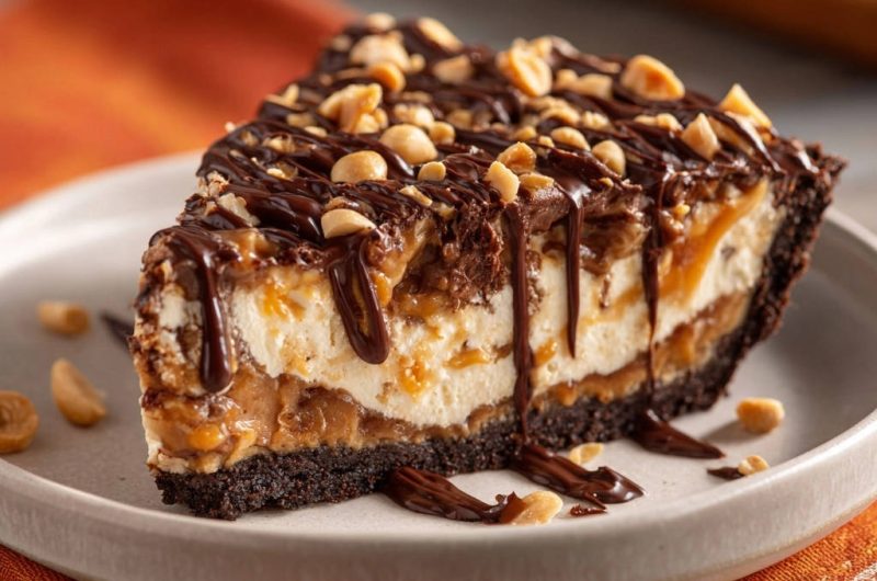 Peanut Butter Fudge Pie