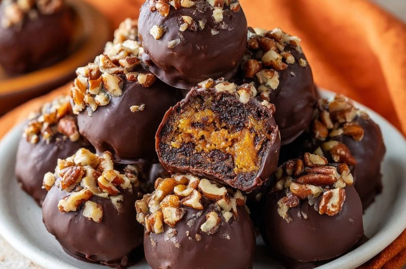 Pumpkin Pie Truffles