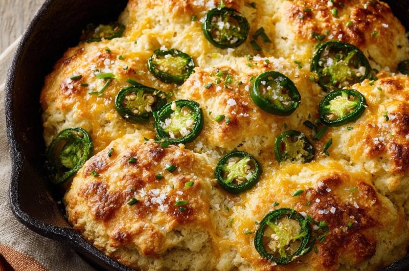 Cheesy Jalapeno Biscuits
