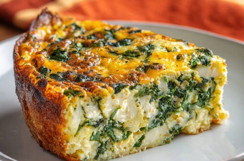Spinach Feta Frittata