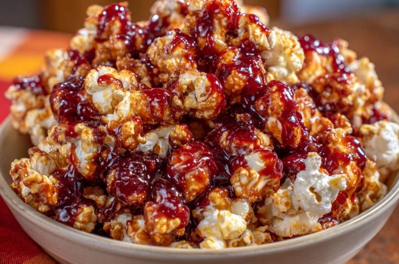 Sweet Berry Popcorn