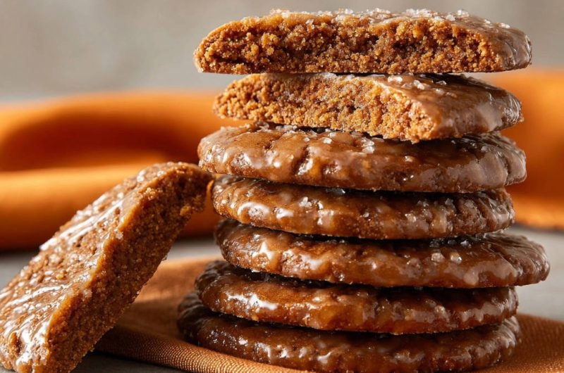 Chewy Spiced Molasses Cookies