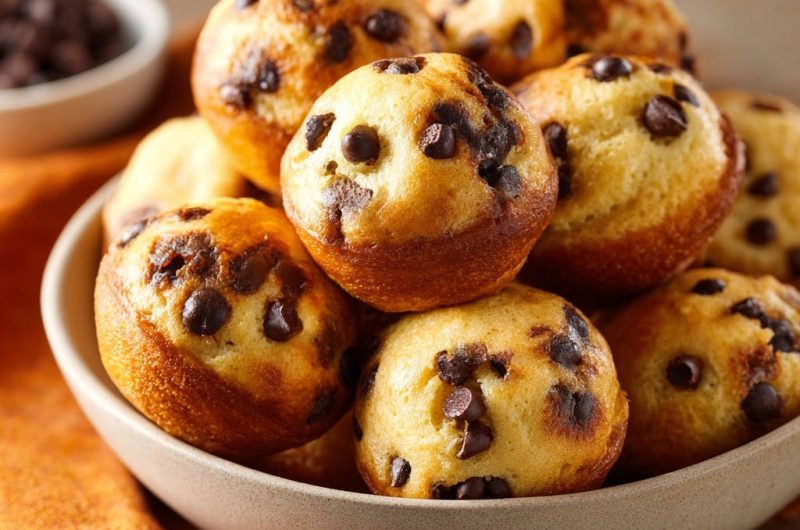 Chocolate Chip Mini Muffins