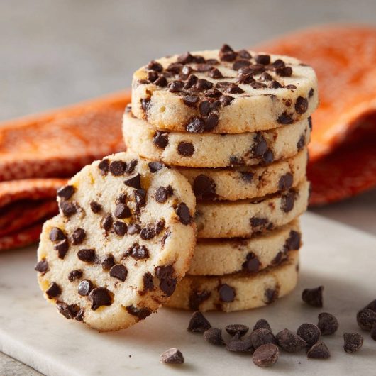 Shortbread Rounds Recipe Easy Chocolate Chip Shortbread That Melts