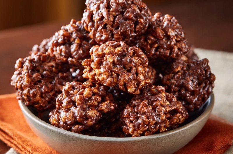 Chocolate No-Bake Cookies