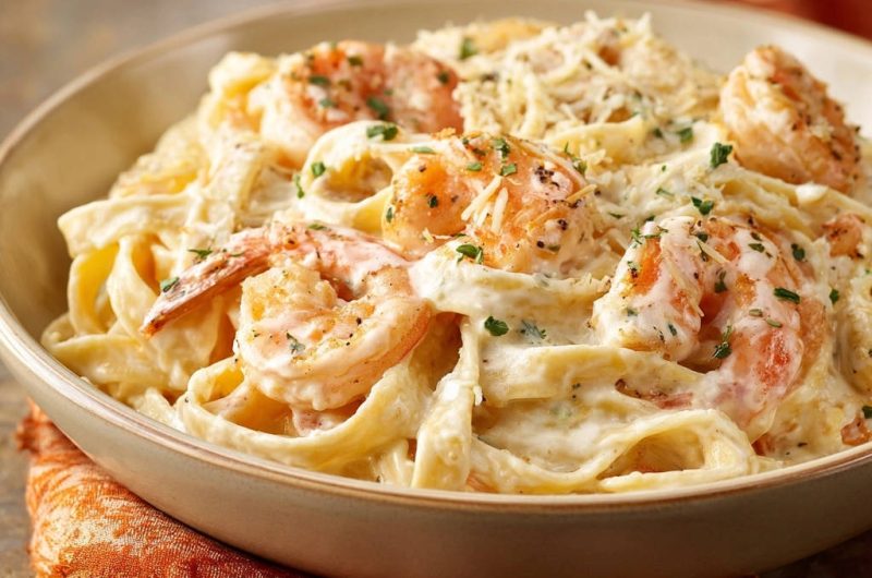Shrimp Alfredo