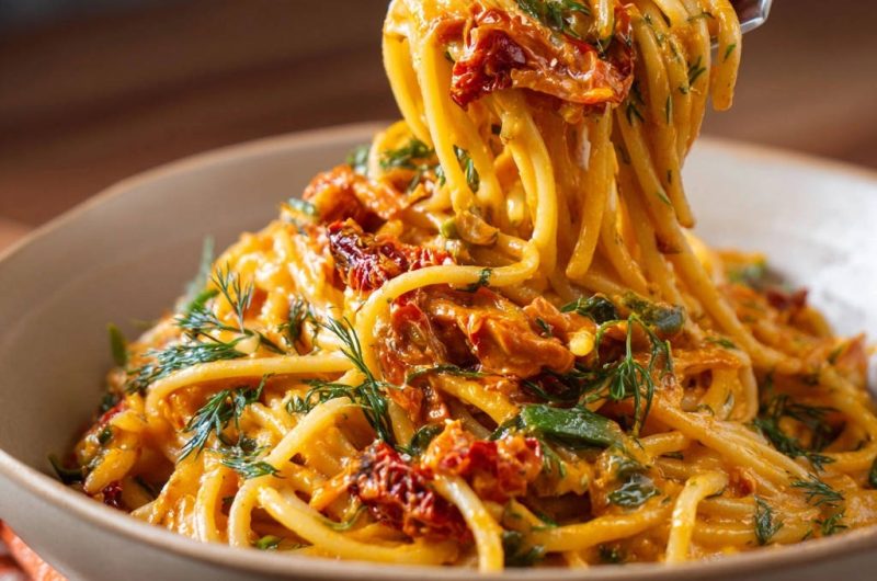 Creamy Sun-Dried Tomato Pasta