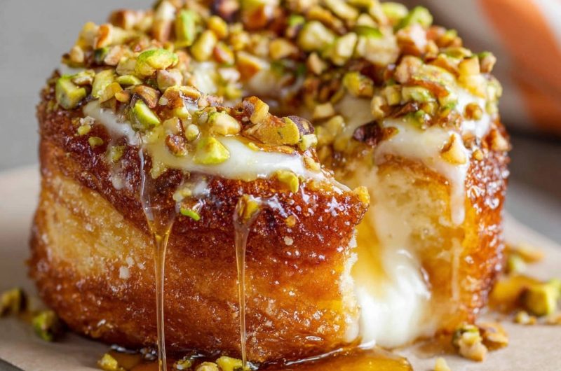 Golden Honey Pistachio Pastries