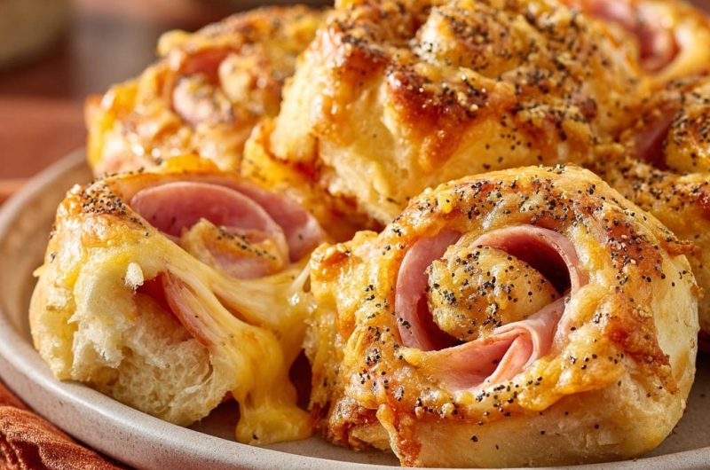 Ham and Cheese Swirls