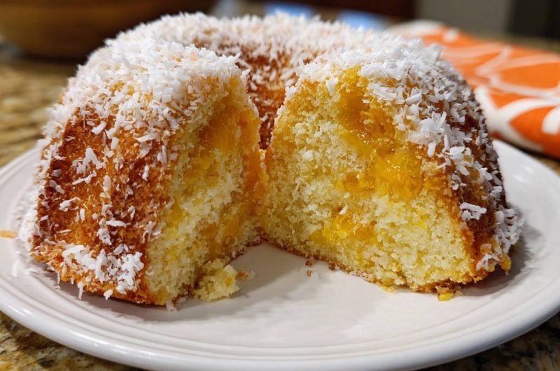 Orange Coconut Bundt Cake