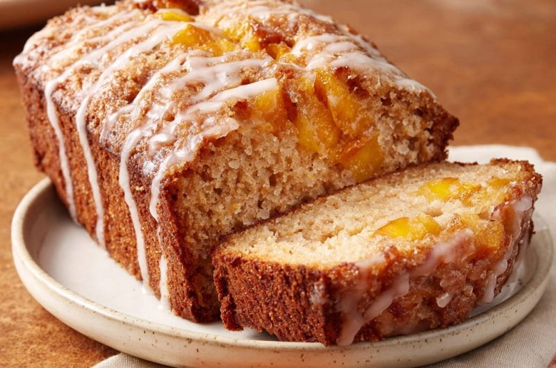 Peach Loaf Cake