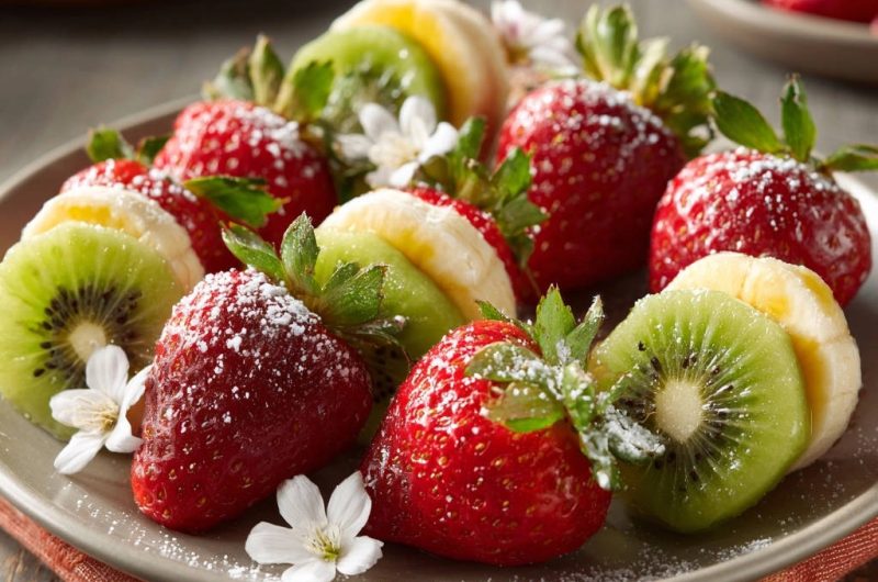 Strawberry Kiwi Bites