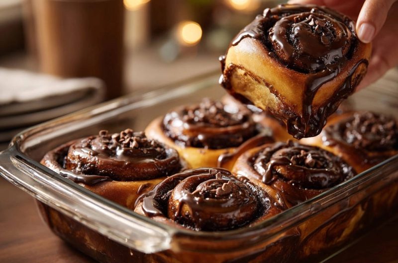 Chocolate Cinnamon Rolls