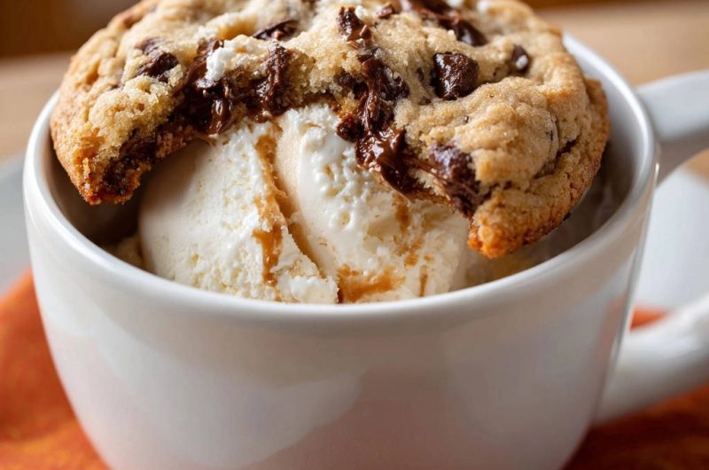 Chocolate Chip Cookie Sundae