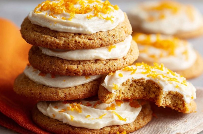 Orange Cream Cookies