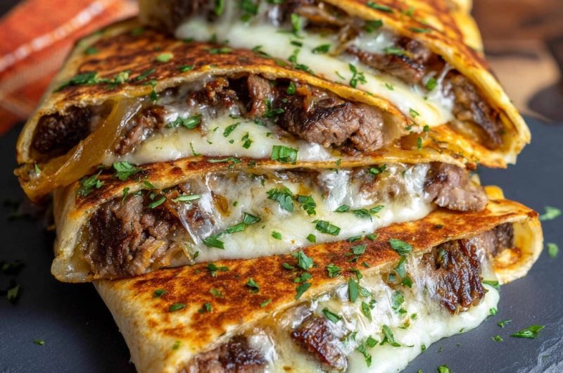 Beef Cheese Quesadillas