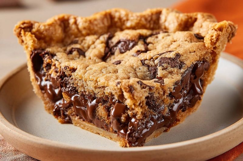 Chocolate Chip Cookie Pie