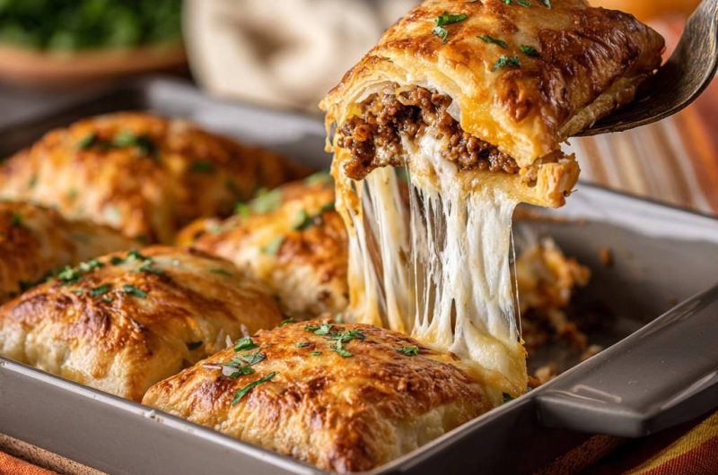 Beef and Cheese Pockets