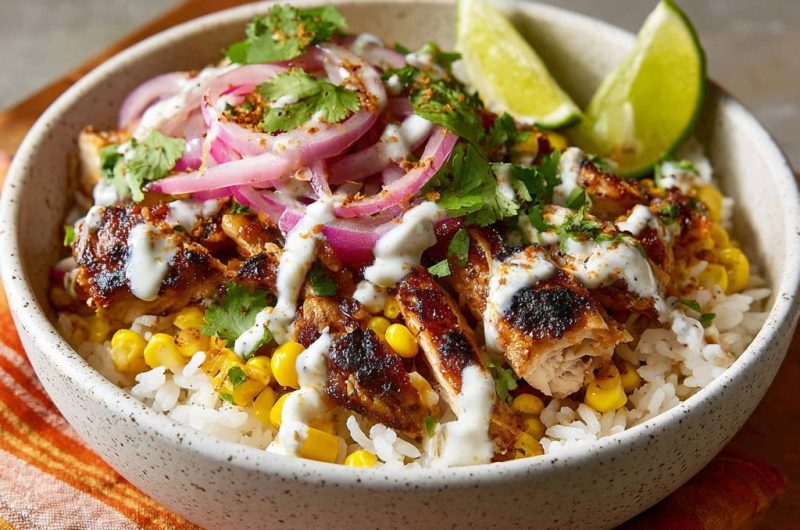 Grilled Chicken Rice Bowl