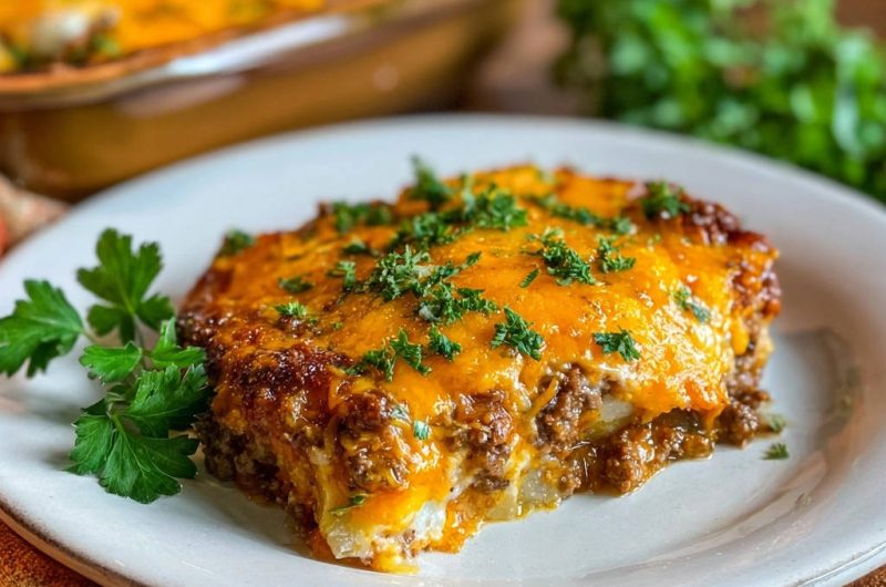 Beef Potato Bake