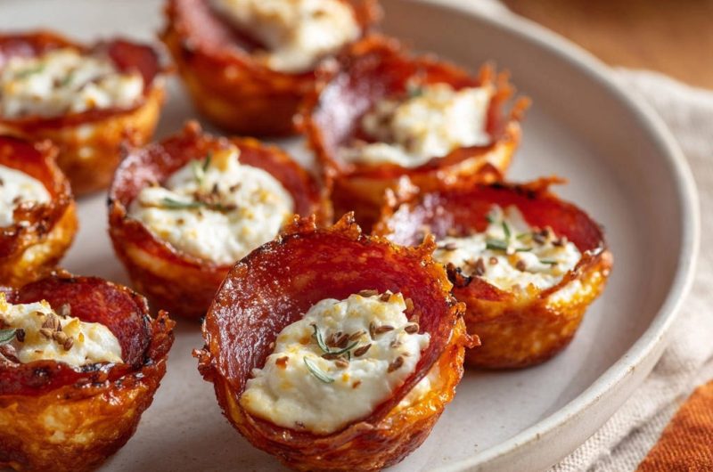 Pepperoni Ricotta Bites