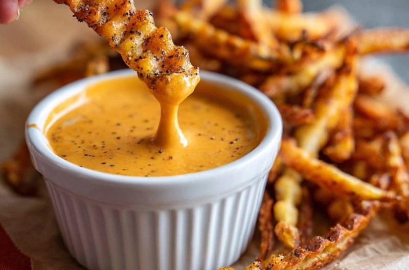 Crispy Seasoned Crinkle-Cut Fries