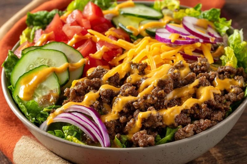 Ground Beef Salad
