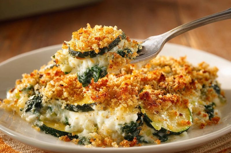 Cheesy Zucchini Bake
