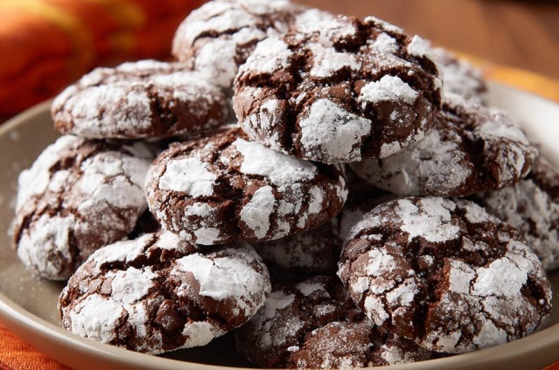 Chocolate Crinkle Cookies
