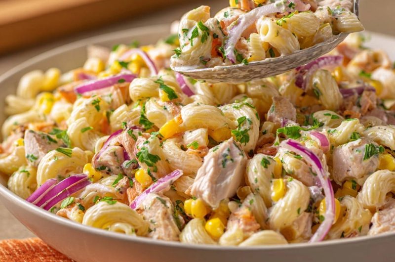 Chicken Corn Pasta Salad