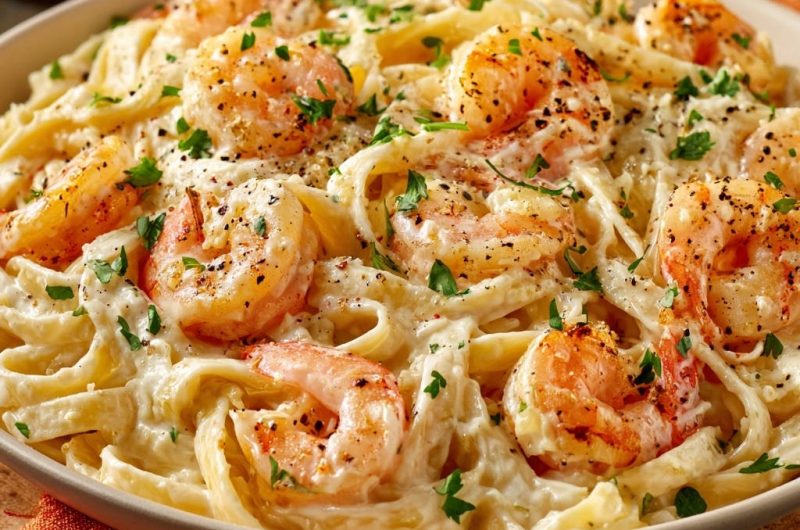 Shrimp Fettuccine