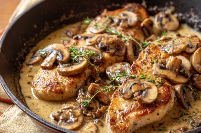 Creamy Mushroom Chicken