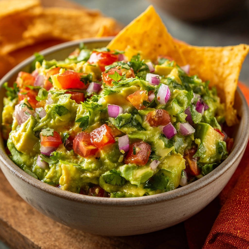 Guac with a Bright Lime Kick