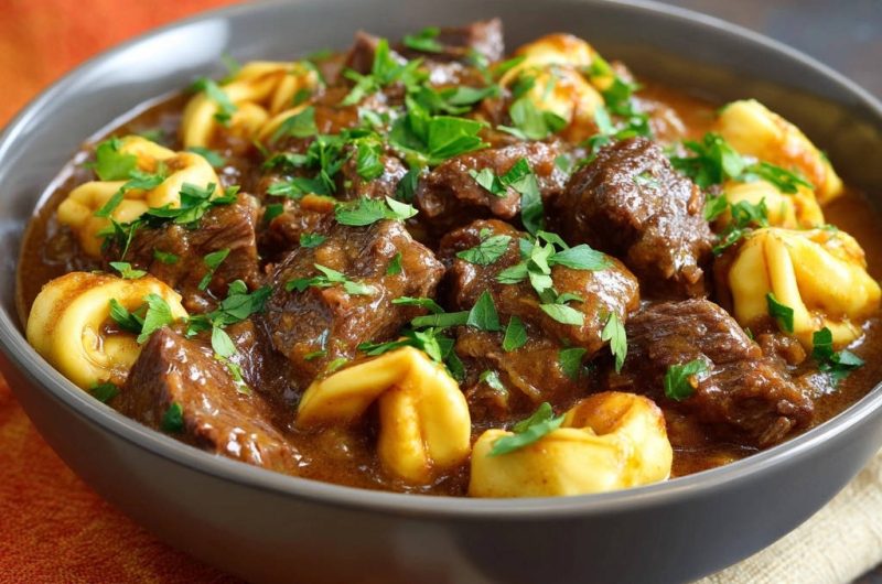 Beef Tortellini Stew