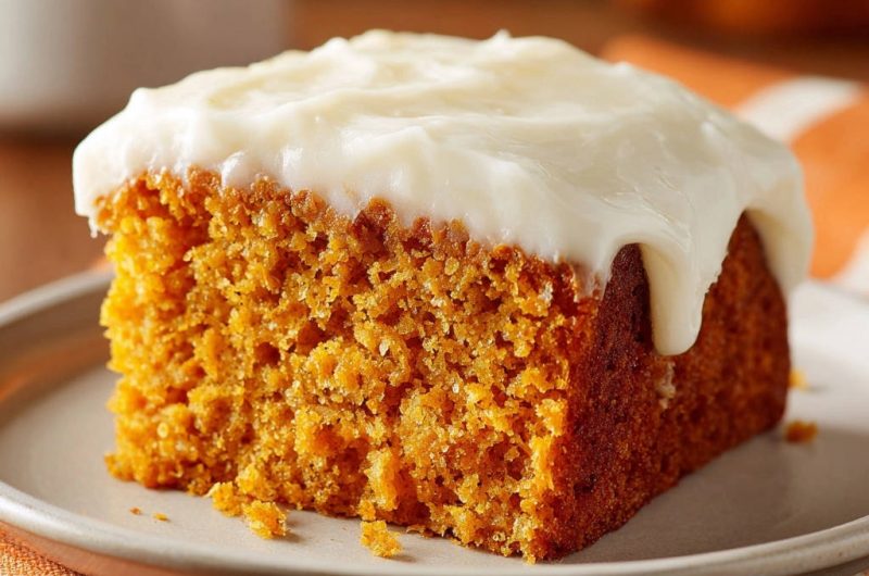 Pumpkin Sheet Cake