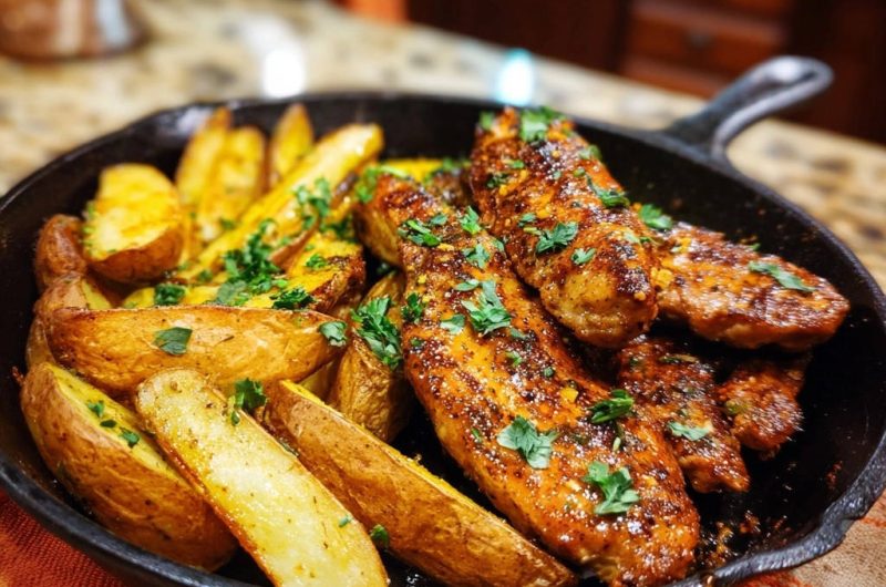 Skillet Chicken Potato
