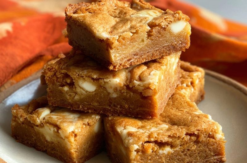 White Chocolate Chip Blondies