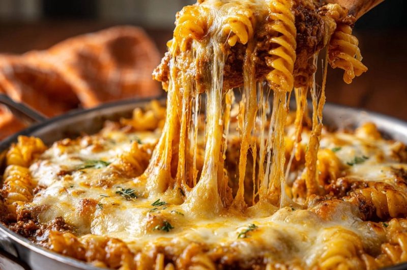 Cheesy Baked Rotini