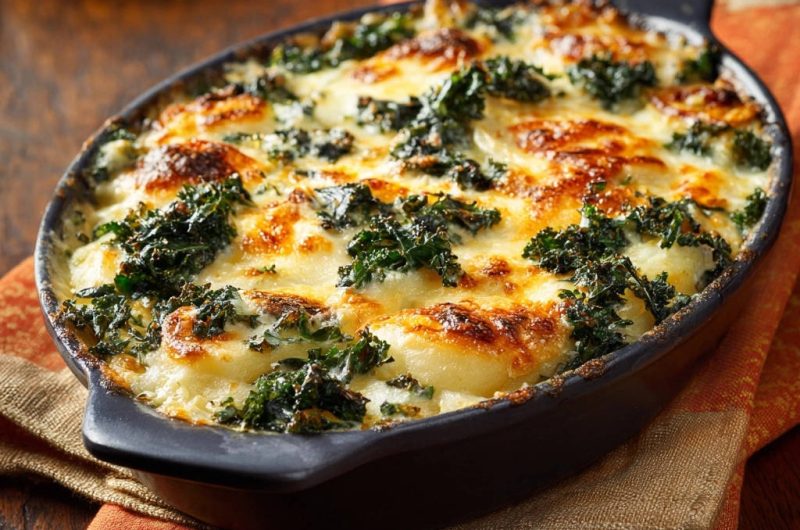 Kale Potato Gratin