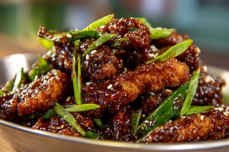Crispy Glazed Chicken