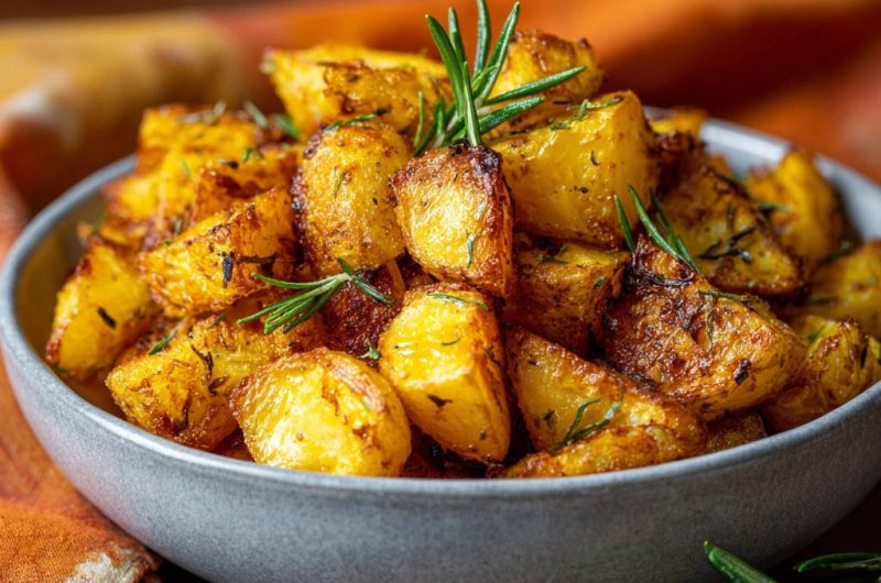 Crispy Rosemary Roasted Potatoes