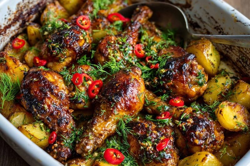 Glazed Herb Chicken