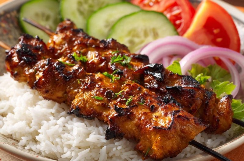 Grilled Chicken Skewers